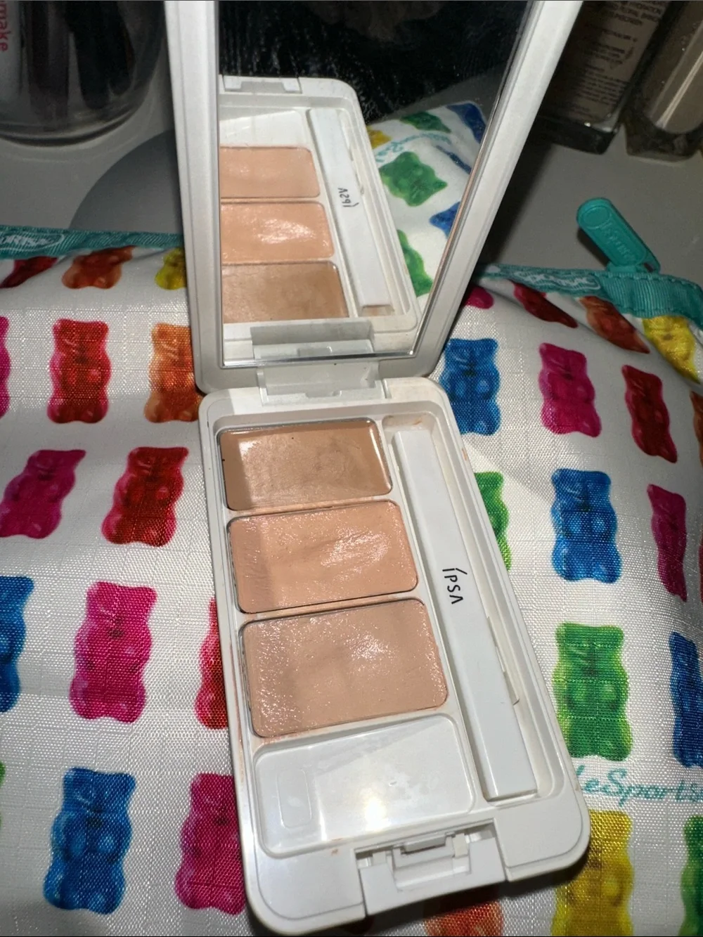IPSA Creative Concealer e SPF25 PA+++ 3 Color Concealer Palette Made in Japan